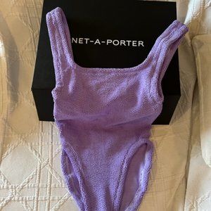 HUNZA G CLASSIC SQUARE NECK ONE PIECE - NEW WITHOUT TAGS